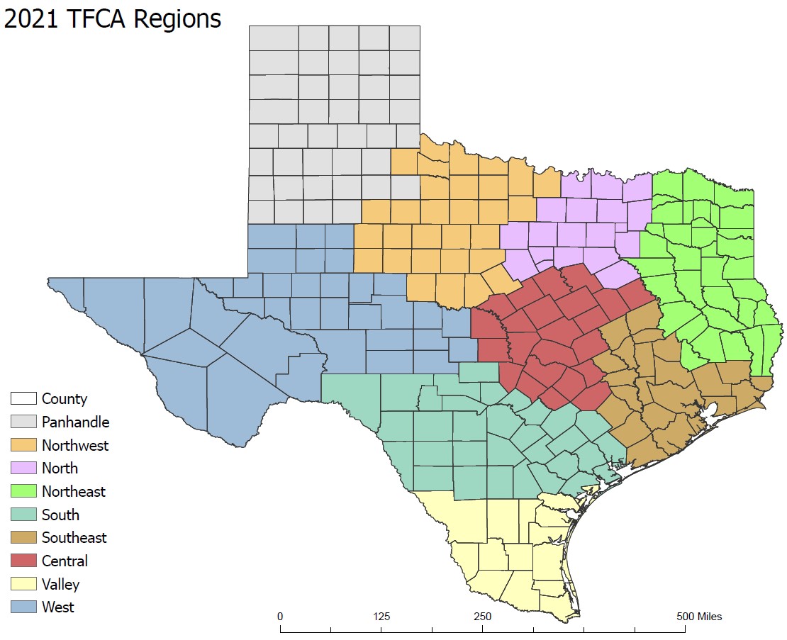 TFCA Regions 2021
