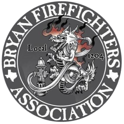 Bryan Firefighters Assoc. logo