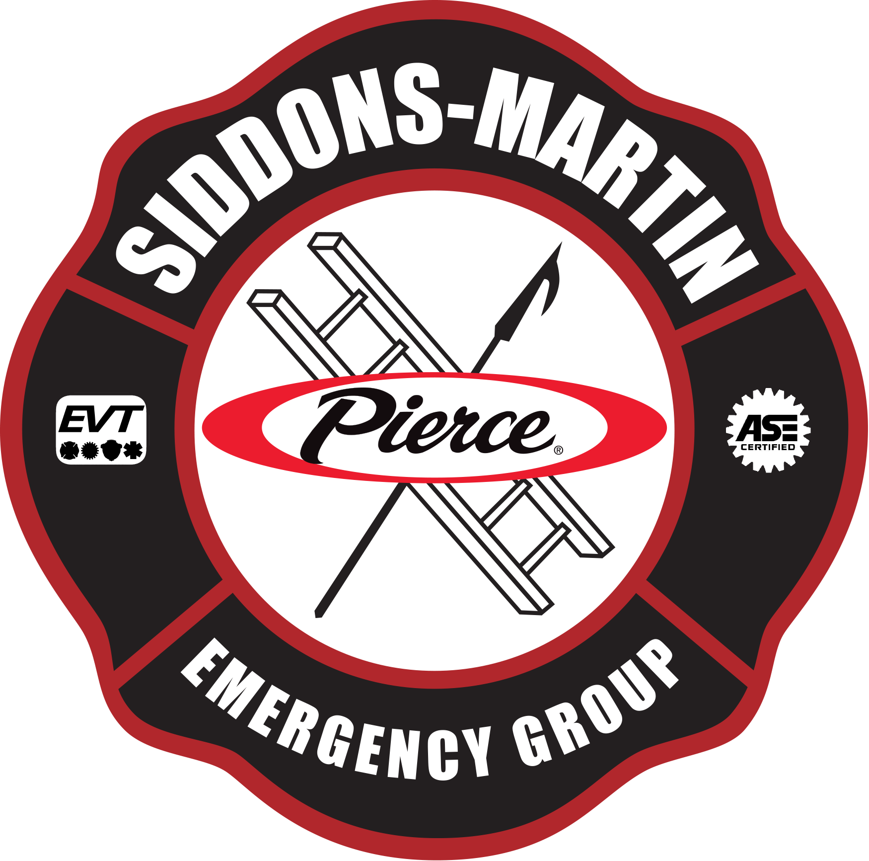 Siddons-Martin Emergency Group - Pierce Logo